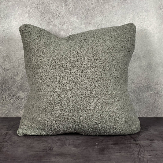 Bouclé Pillow Cover - Grey