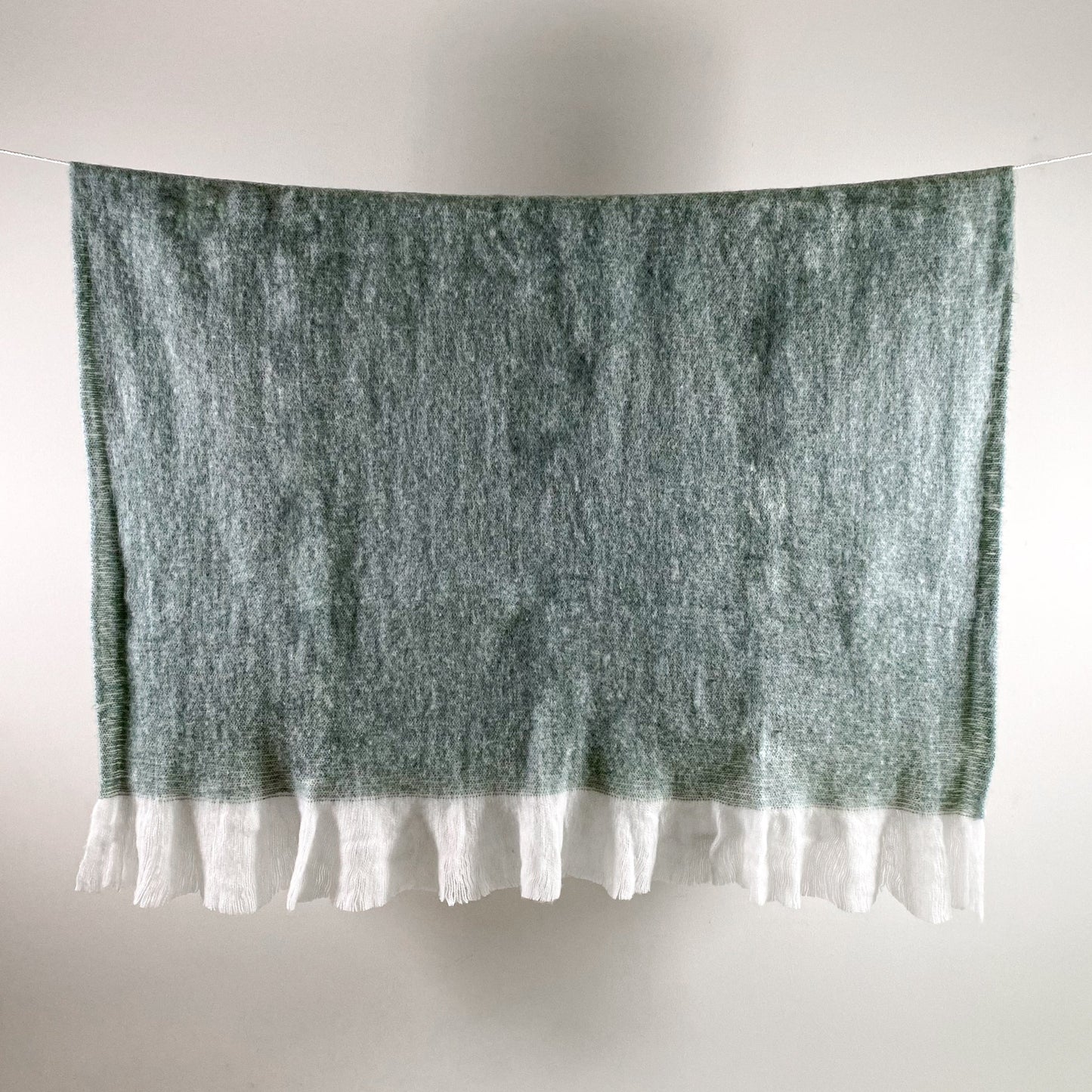Fluffy Throw Blanket - Green