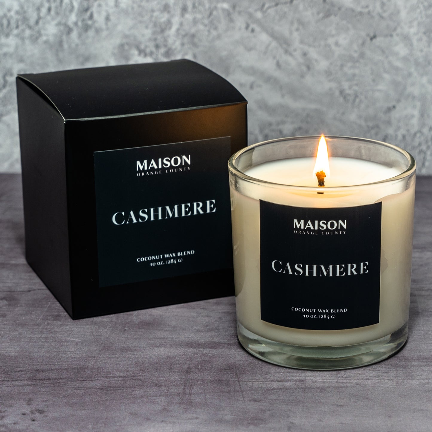 Coconut Wax Candle - Cashmere