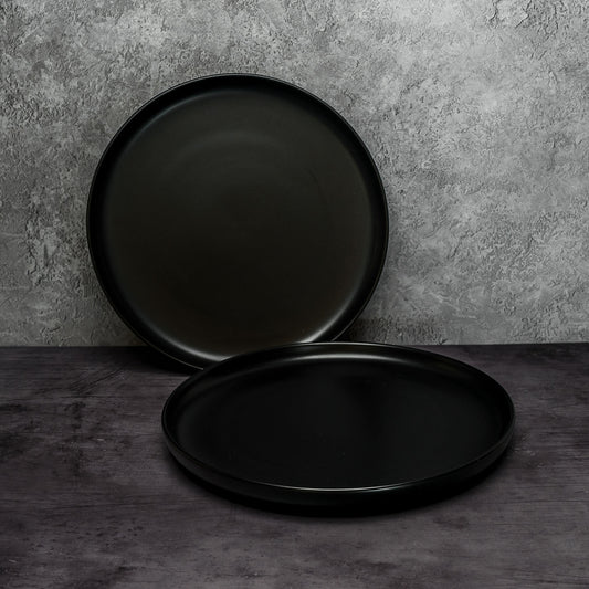 Ceramic Dinner Plate - Black