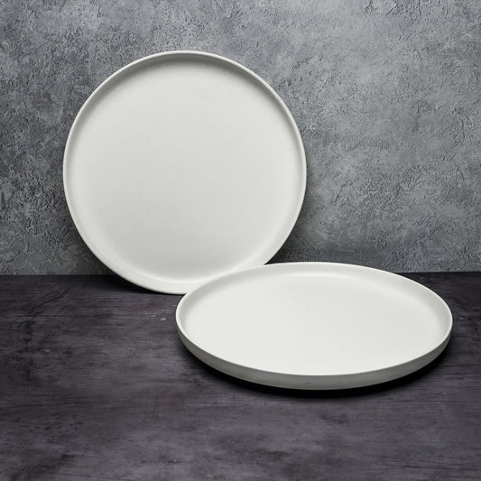 Ceramic Dinner Plate - White